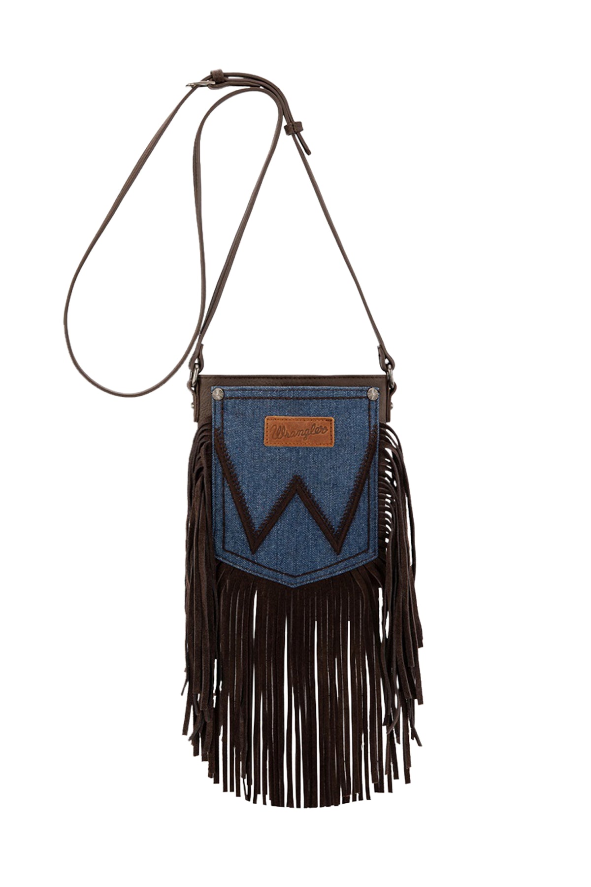 Wrangler Denim Pocket Fringe Bag