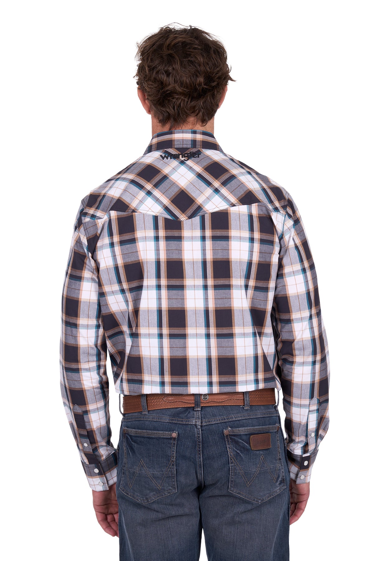 Wrangler Mens Ricky Embroidered LS Shirt