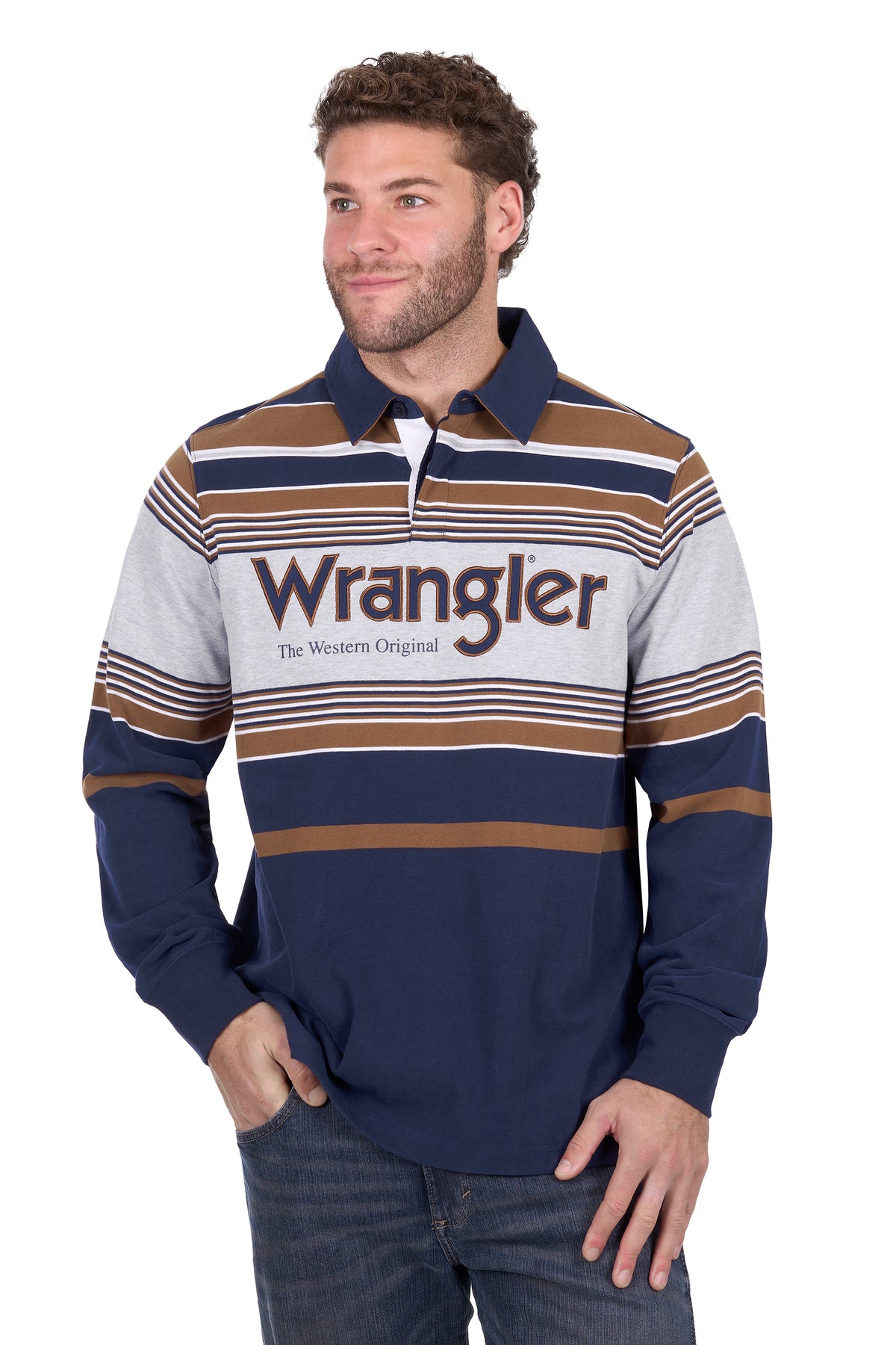 Wrangler Mens Frederick Rugby - Winter 26