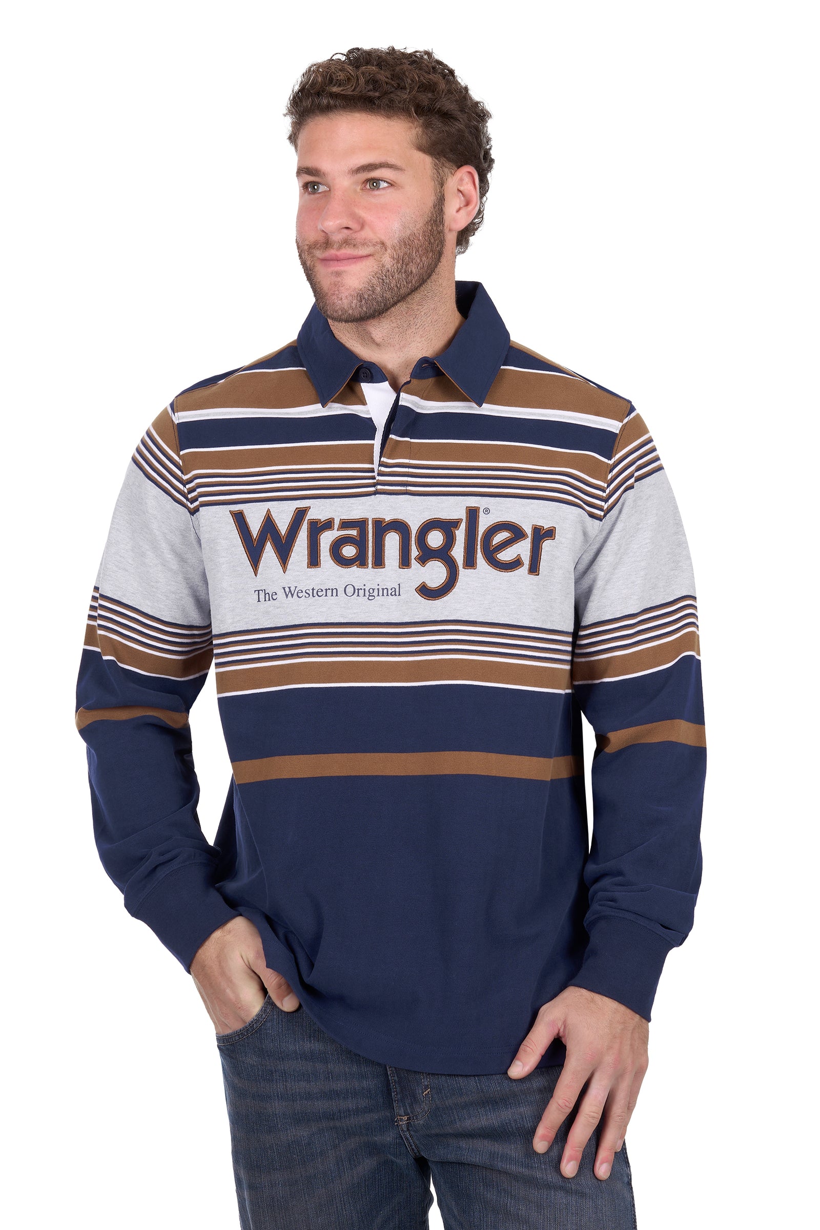 Wrangler Mens Frederick Rugby