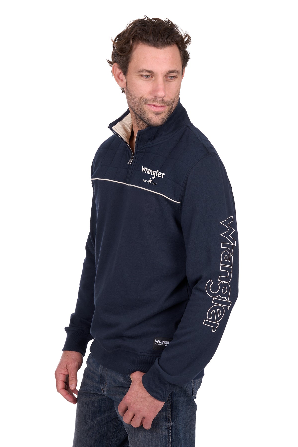 Wrangler Mens Dale 1/4 Zip Pullover - Winter 26