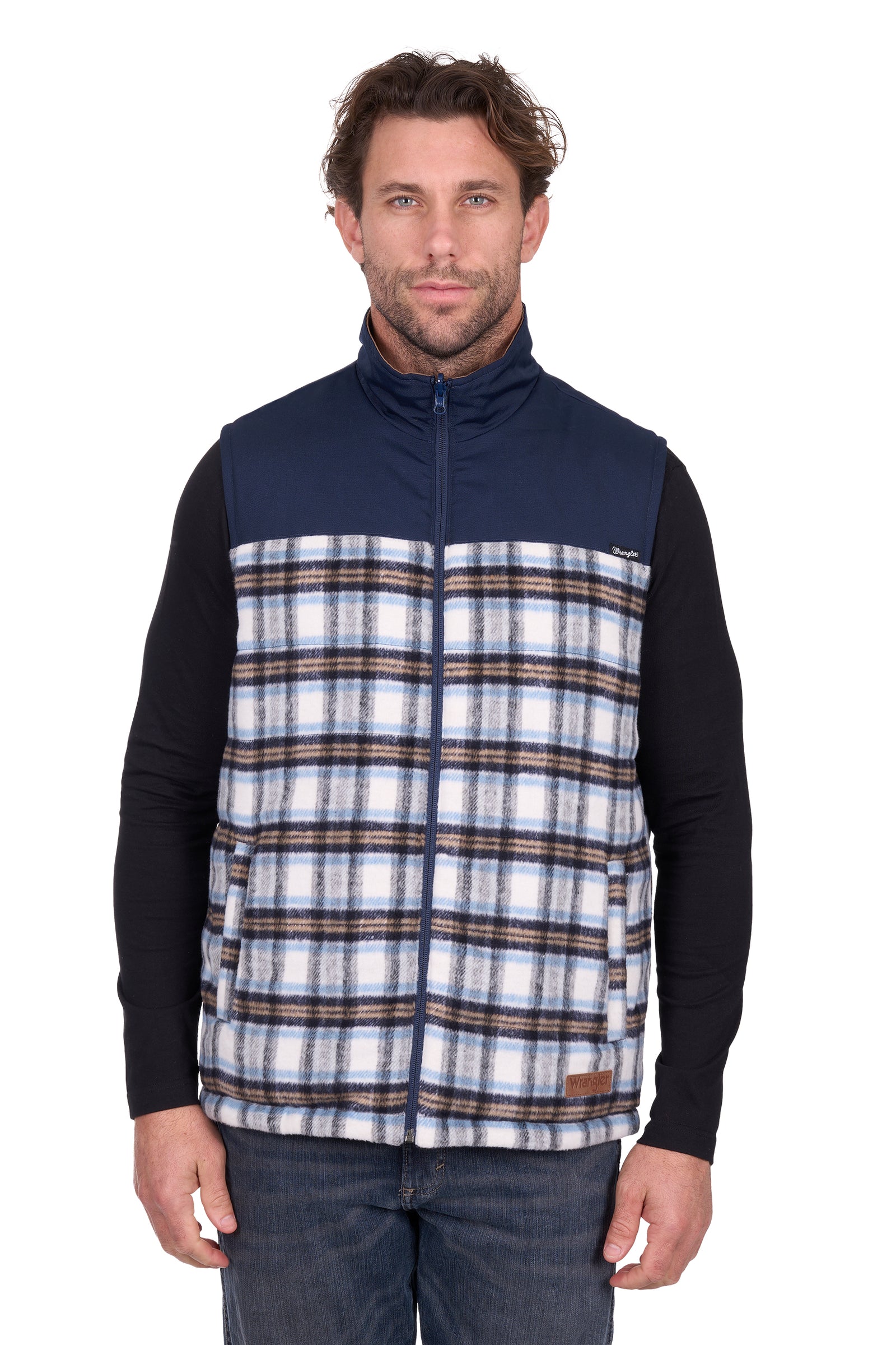 Wrangler Mens Dean Reversible Vest - EOFY Sale