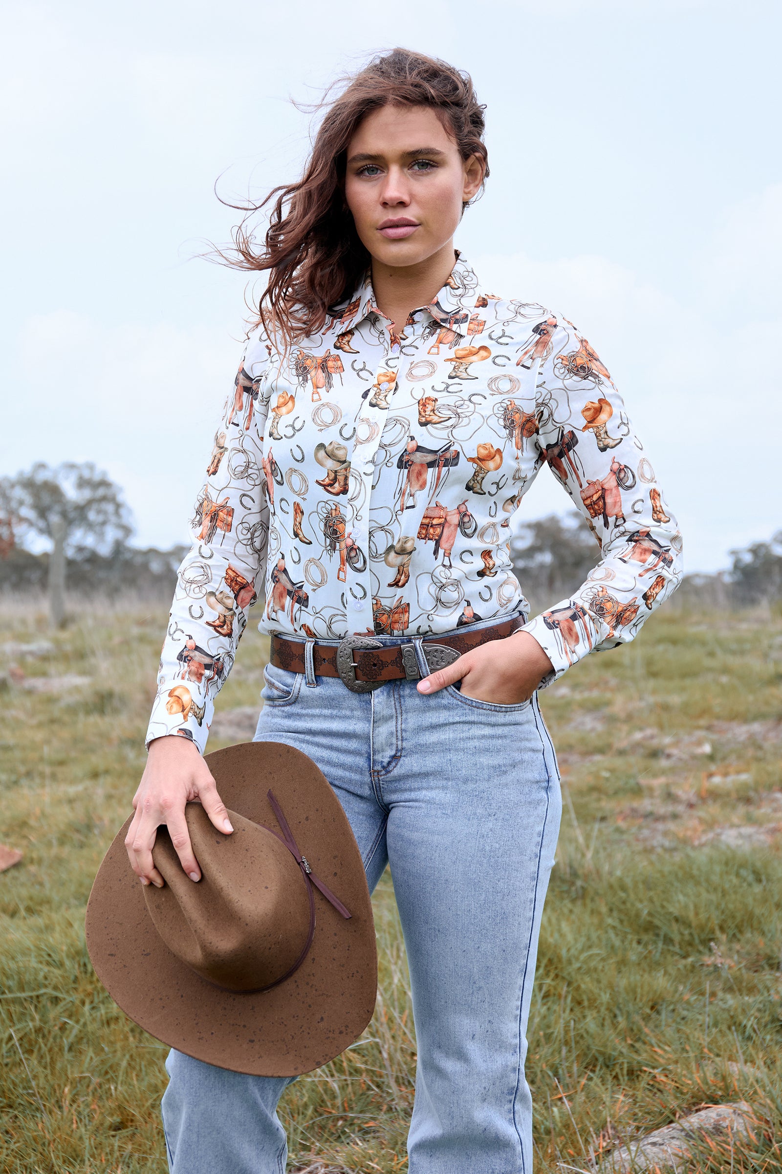 Wrangler Wmns Marilyn LS Shirt
