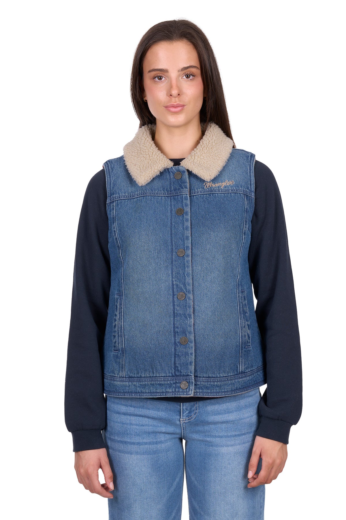 Wrangler Wmns Dixie Reversible Vest - Winter 26