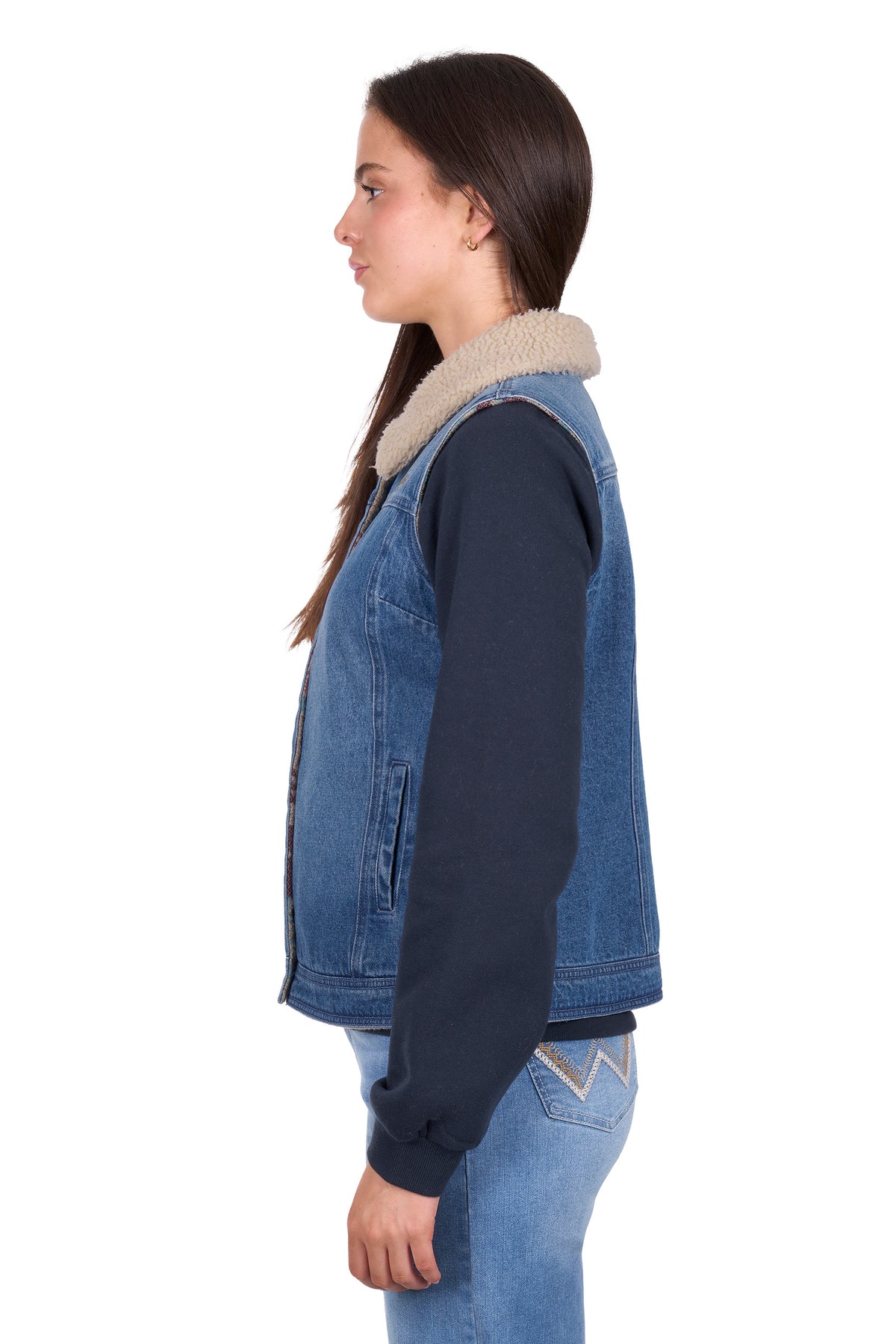 Wrangler Wmns Dixie Reversible Vest - Winter 26
