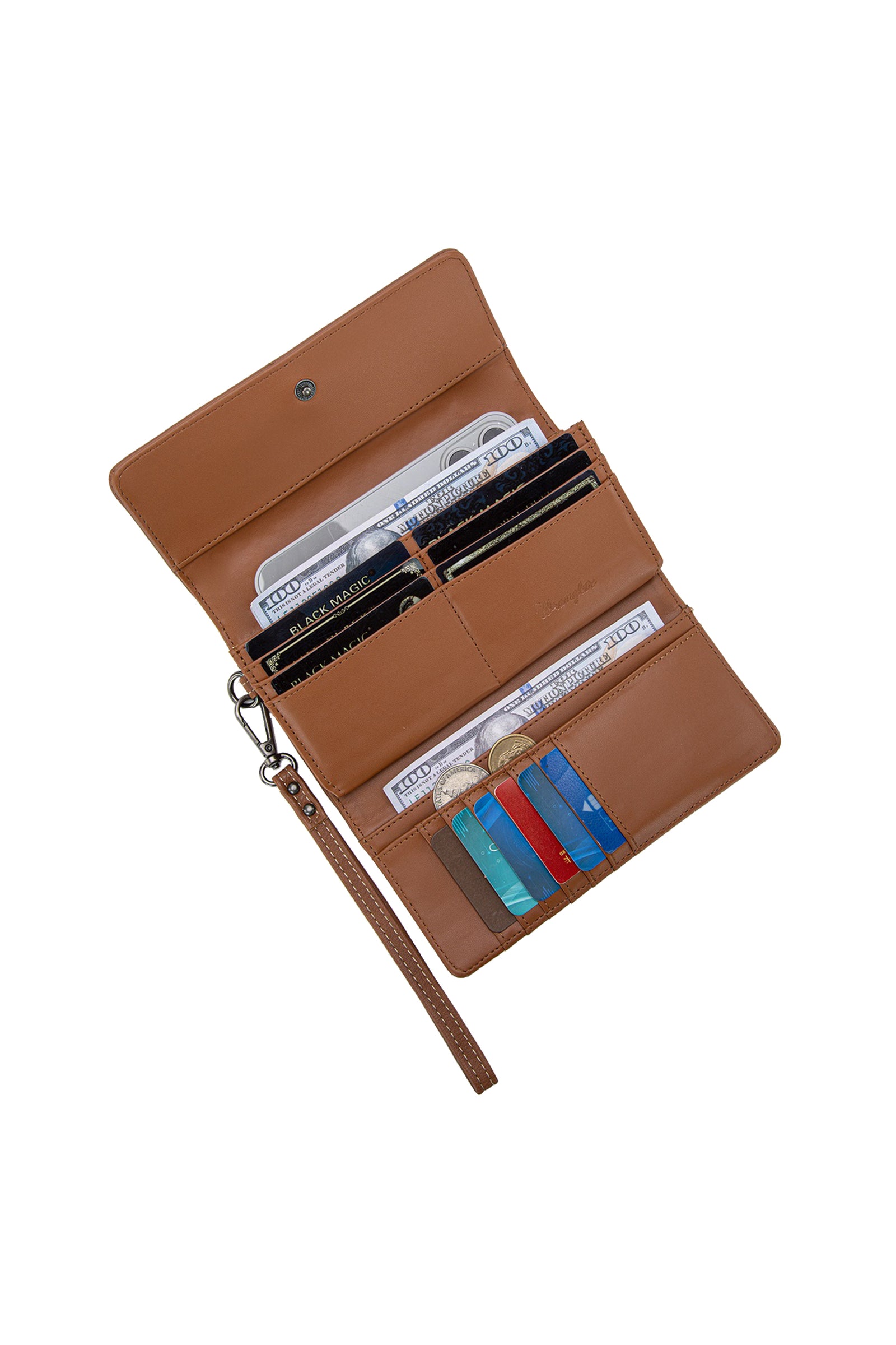 Wrangler Denim Patchwork Wallet