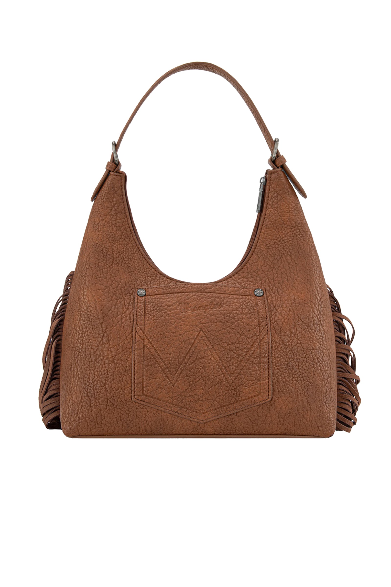 Wrangler Tooled Fringe Shoulder Bag