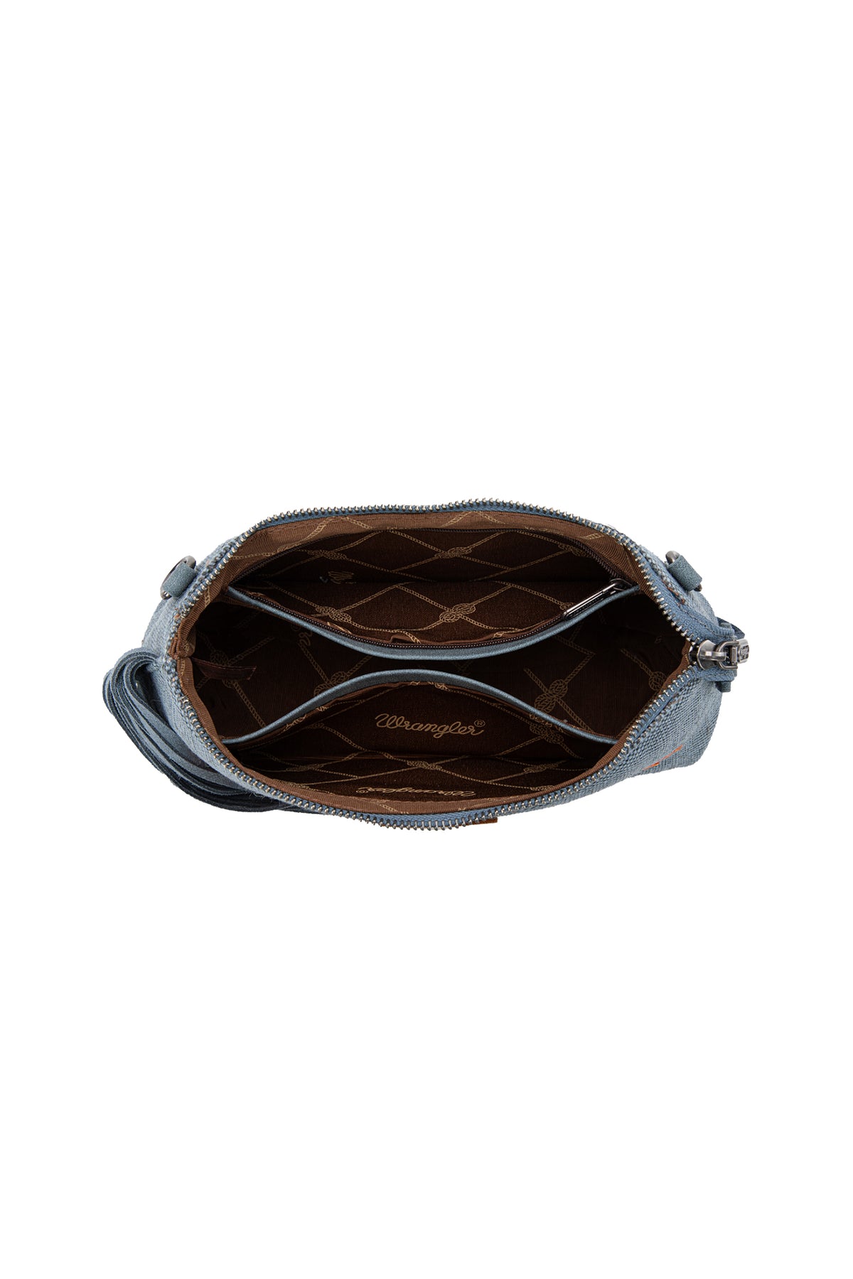 Wrangler Embroidered Aztec Fringe Wrist