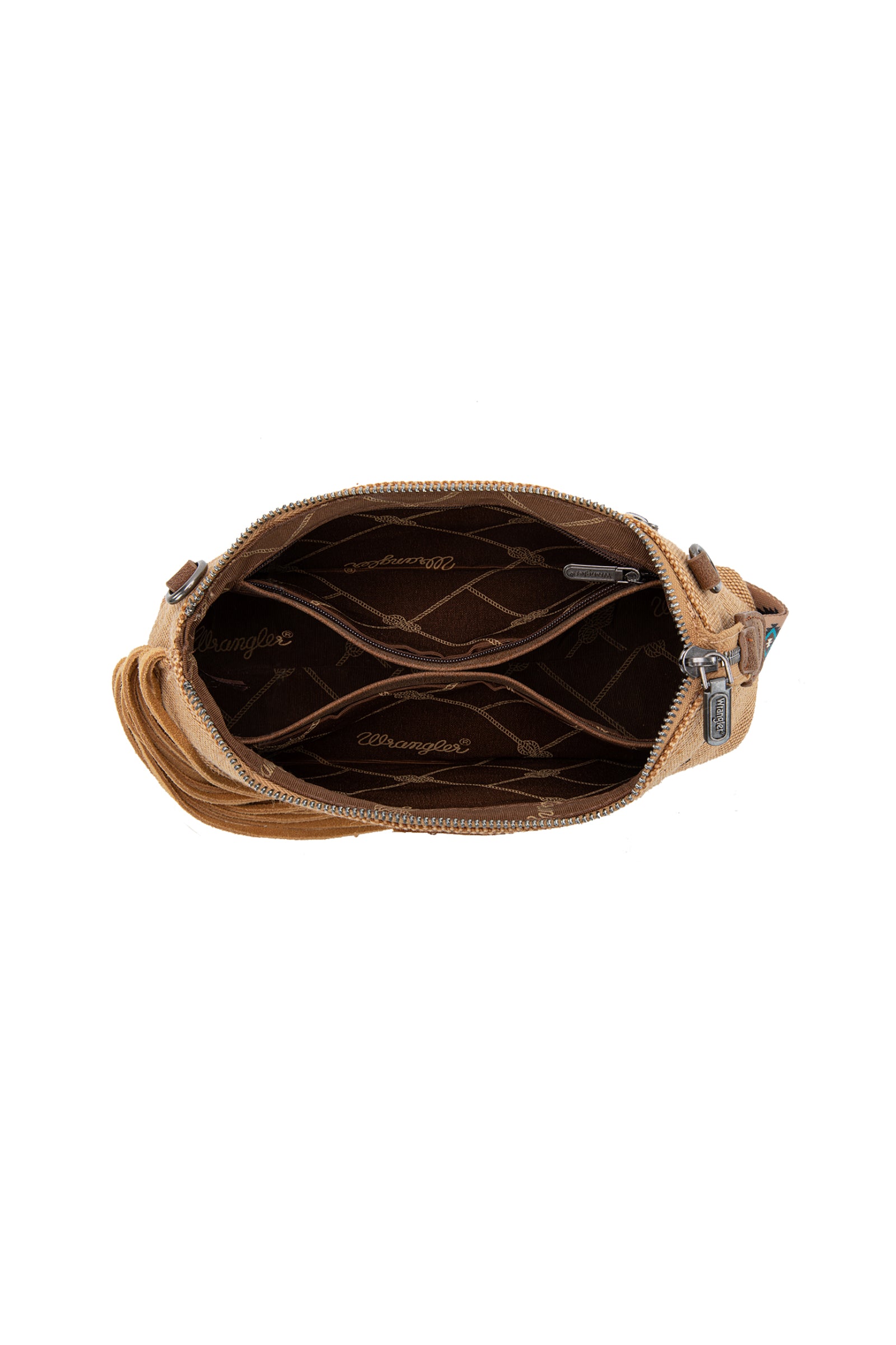 Wrangler Embroidered Aztec Fringe Wrist