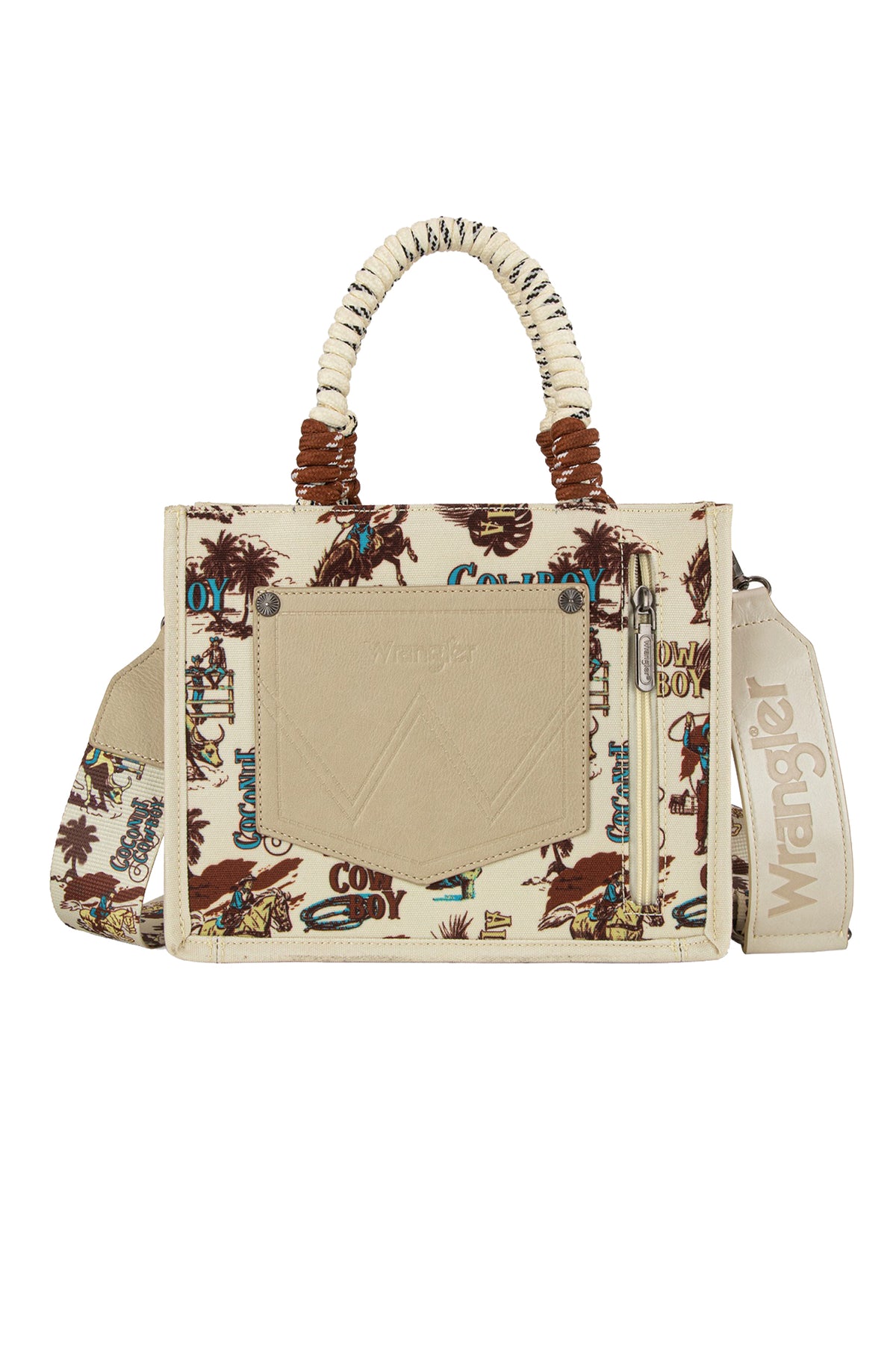 Wrangler Rodeo Print Crossbody Bag