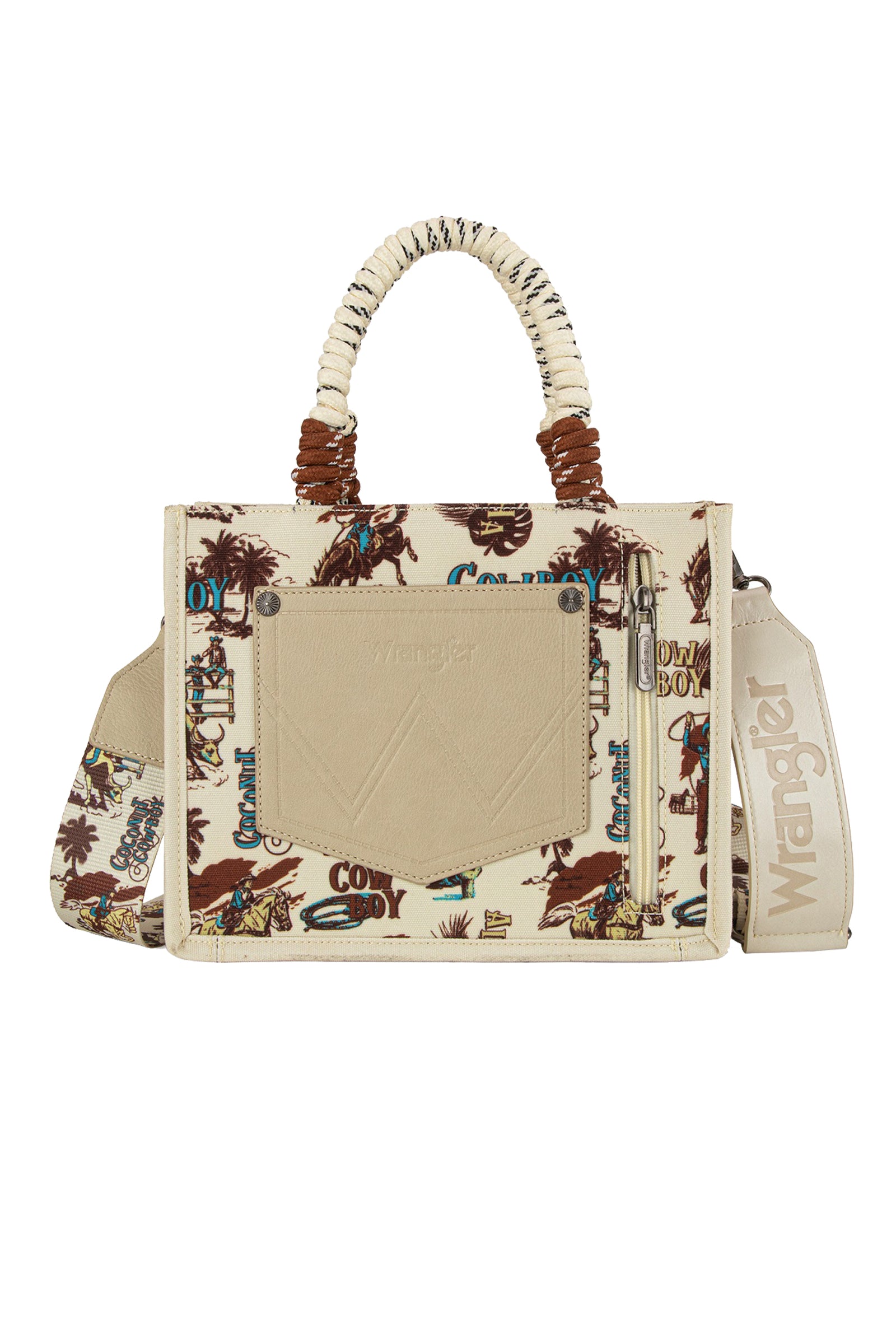 Wrangler Rodeo Print Crossbody Bag