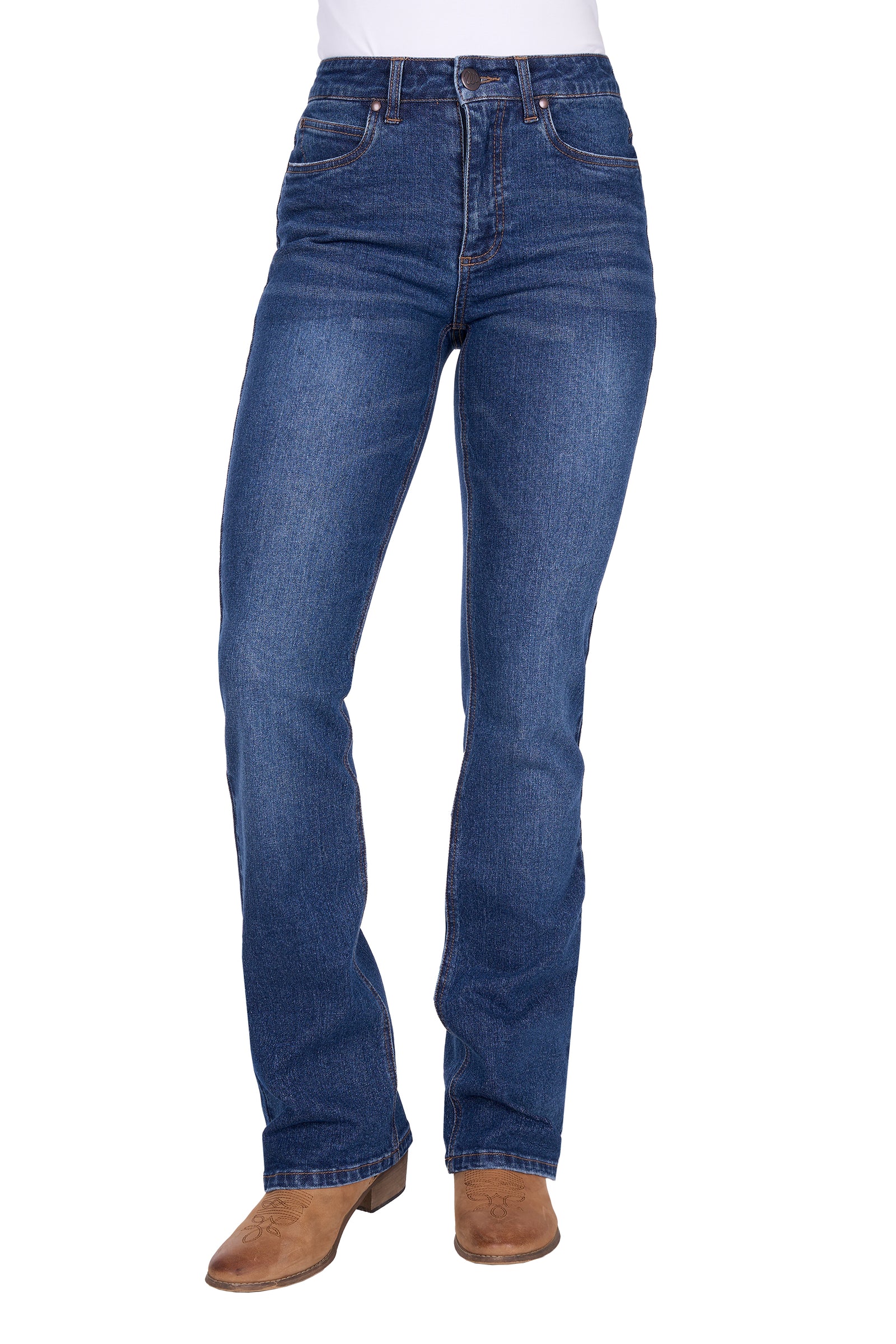 Wrangler Wmns Laura Hi Rise Bootcut Jean