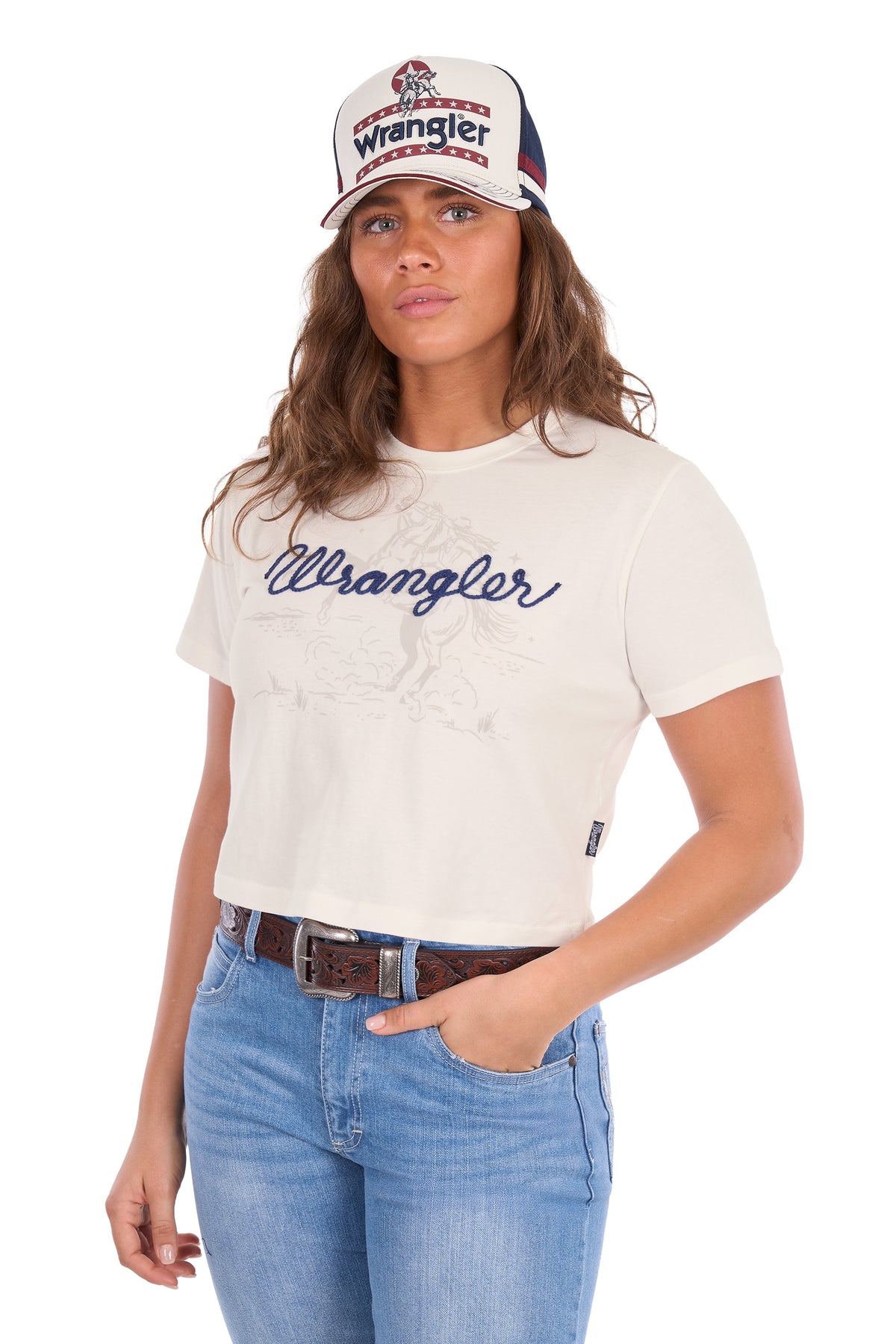 Wrangler Wmns Cindy Crop SS Tee