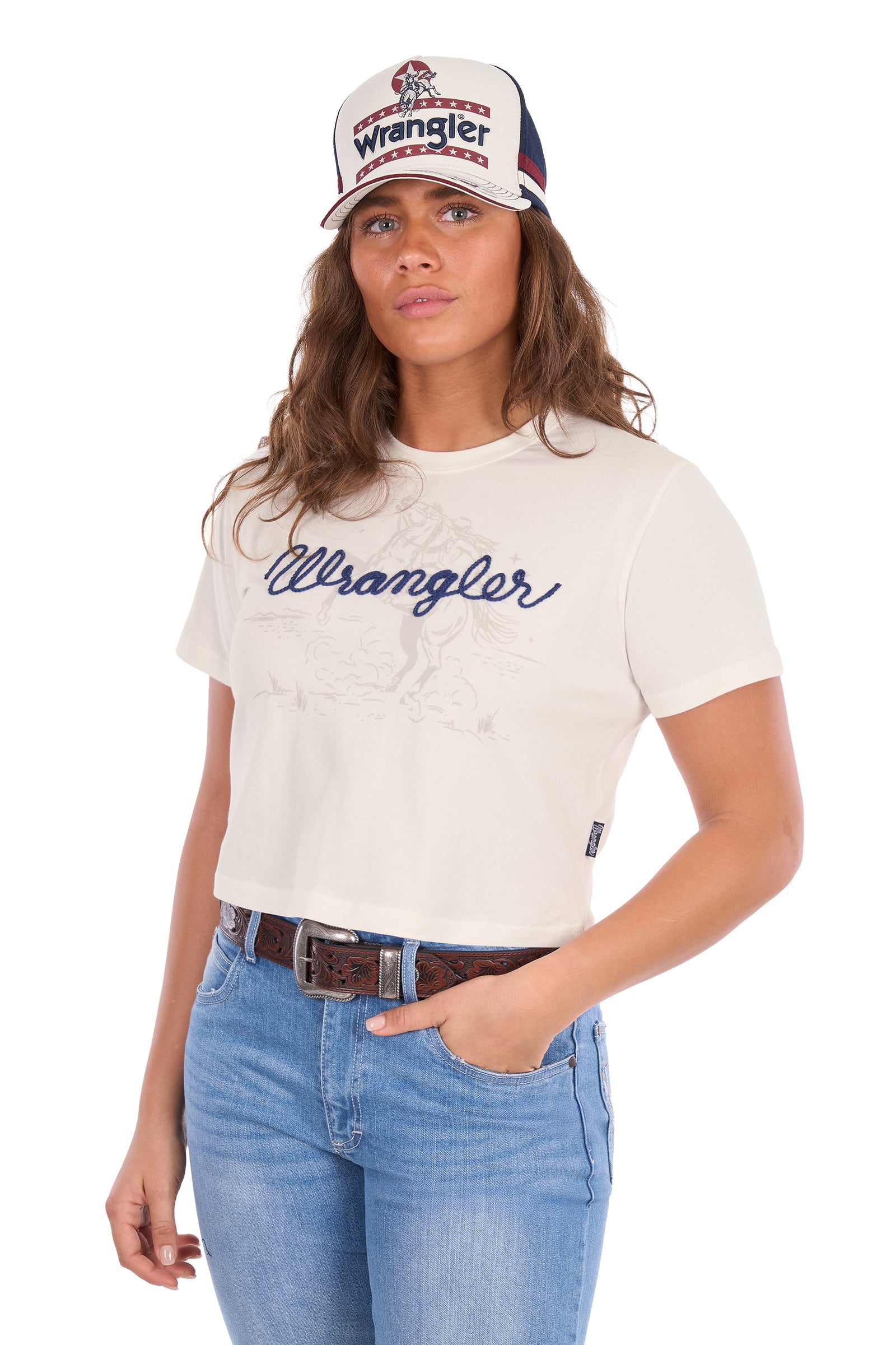 Wrangler Wmns Cindy Crop SS Tee