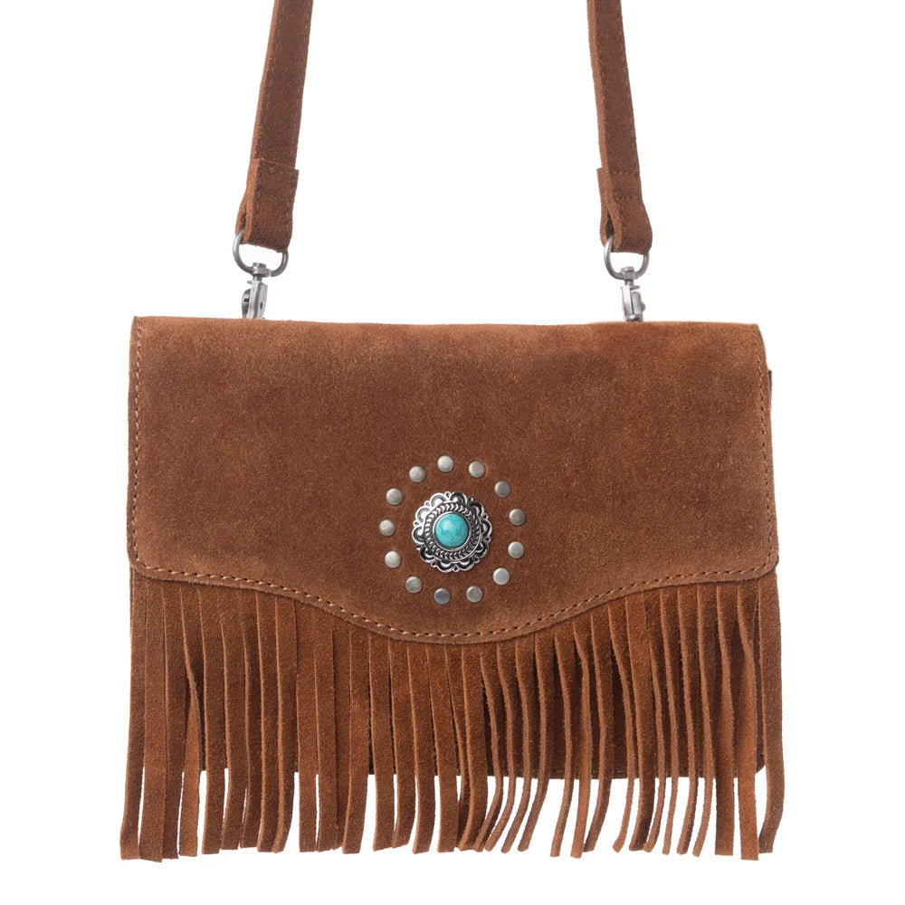 Yellowstone Highland Range Suede Leather Belt Bag | Giftware - Handbag | Saddleworld Ipswich