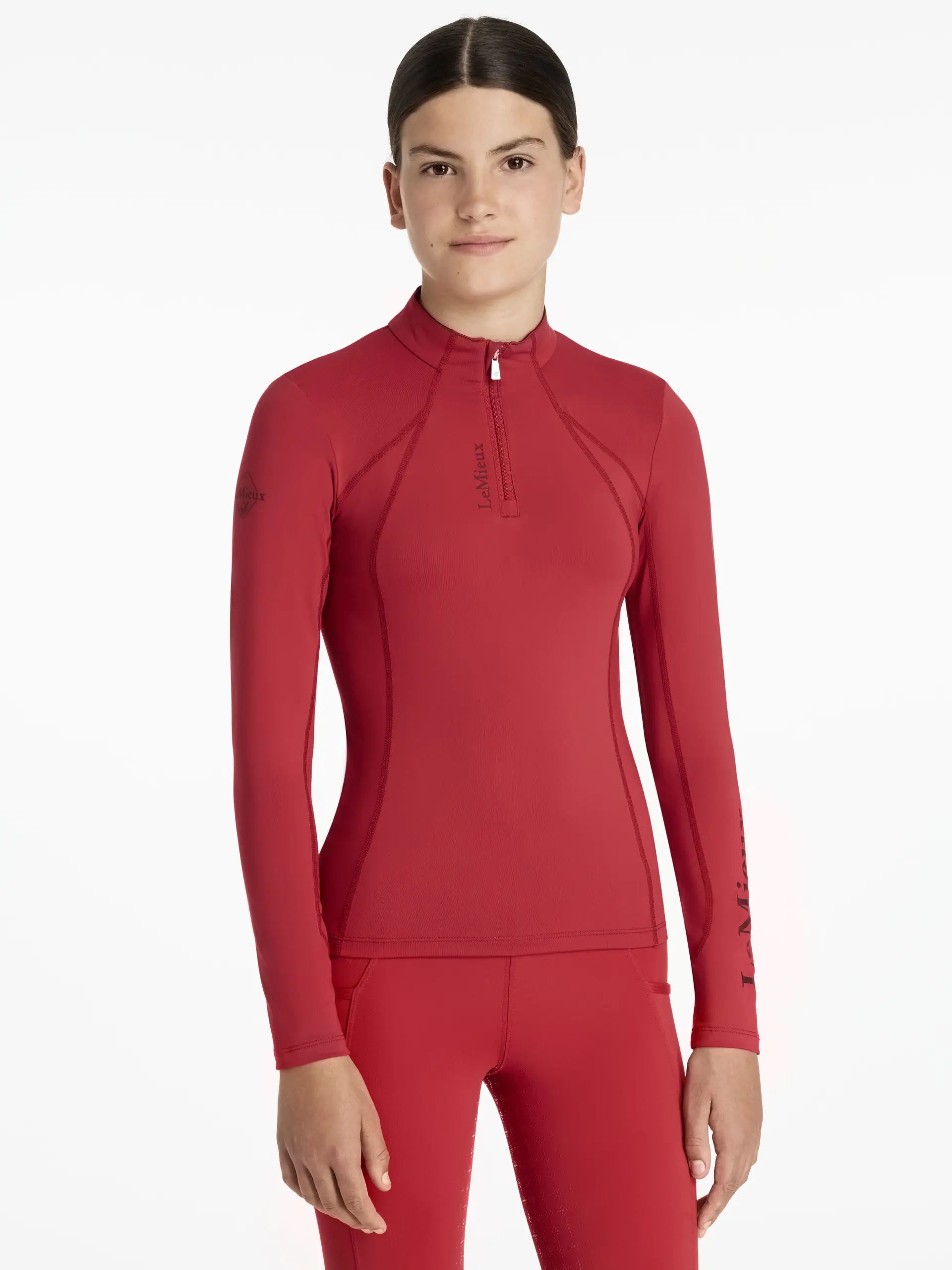 Young Rider Classique Base Layer Chilli | Saddleworld Ipswich | Rider Wear | Children Wear