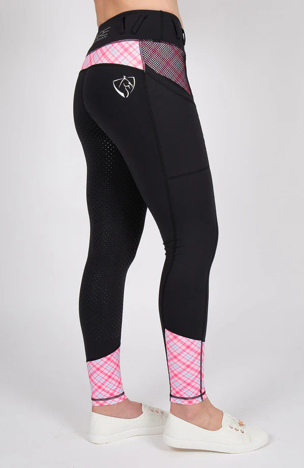 Youth Performance Riding Tights - Roseberry | Rider Wear -  Tights | Saddleworld Ipswich