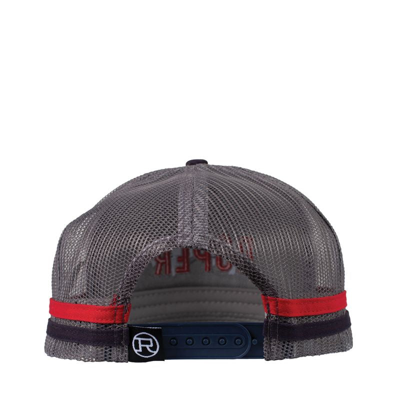 Roper Trucker Cap - Aztec Bison Grey