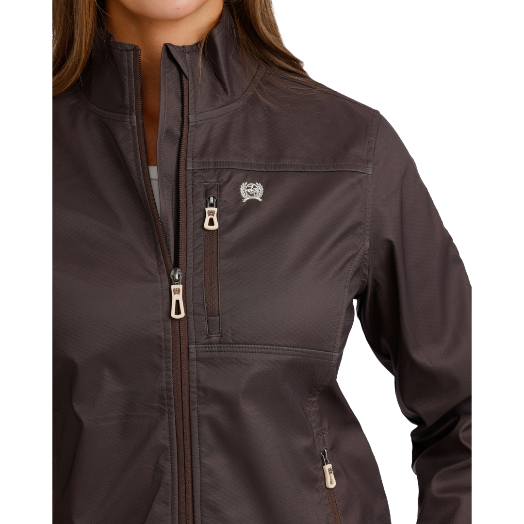 CinchWmnsBondedJacketChocolateBrown | Country Clothing - Ladies Jacket | Saddleworld Ipswich