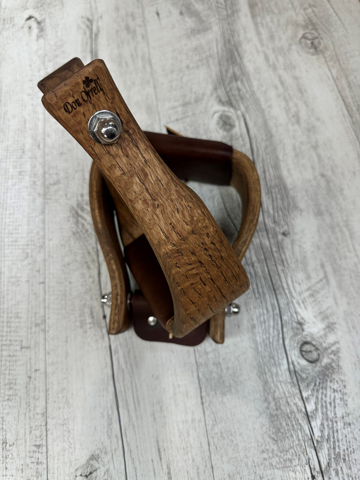 Don Orrell Stirrups - 3in Angled Offset