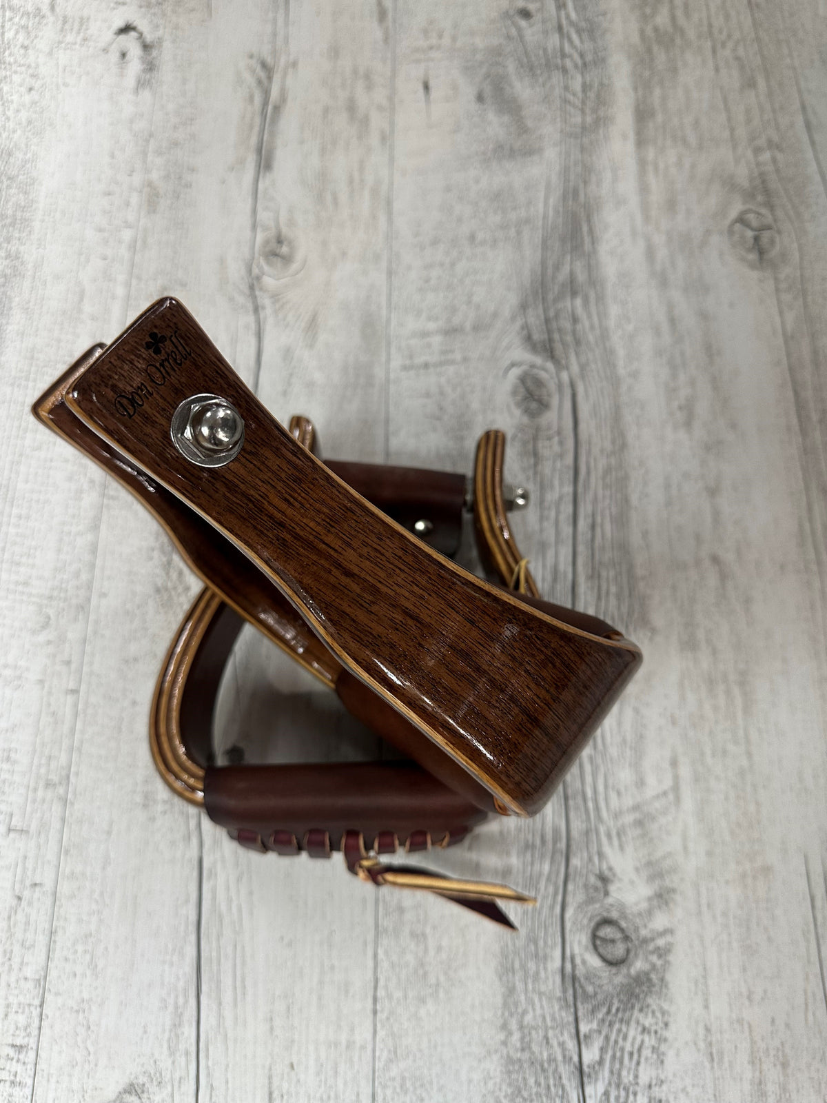 Don Orrell Stirrups - 3in Angled Offset