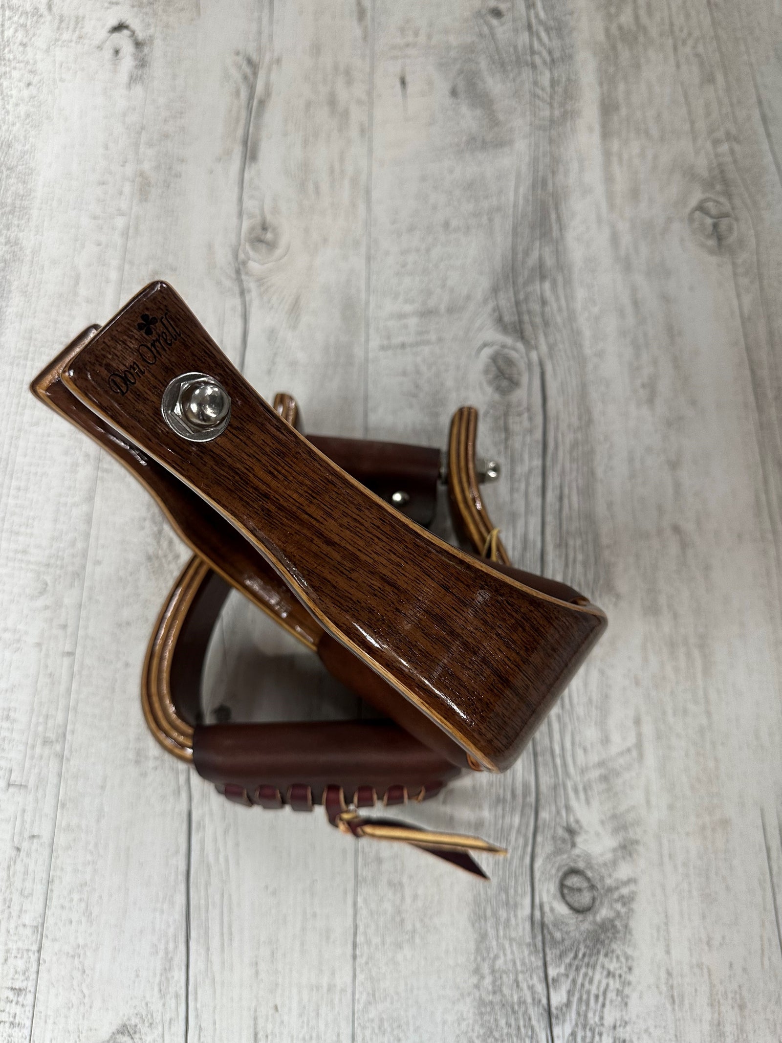 Don Orrell Stirrups - 3in Angled Offset