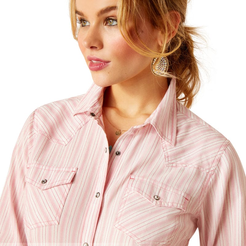 Ariat Wms Angelina LS Shirt Sassy Stripe - Black Friday Sale