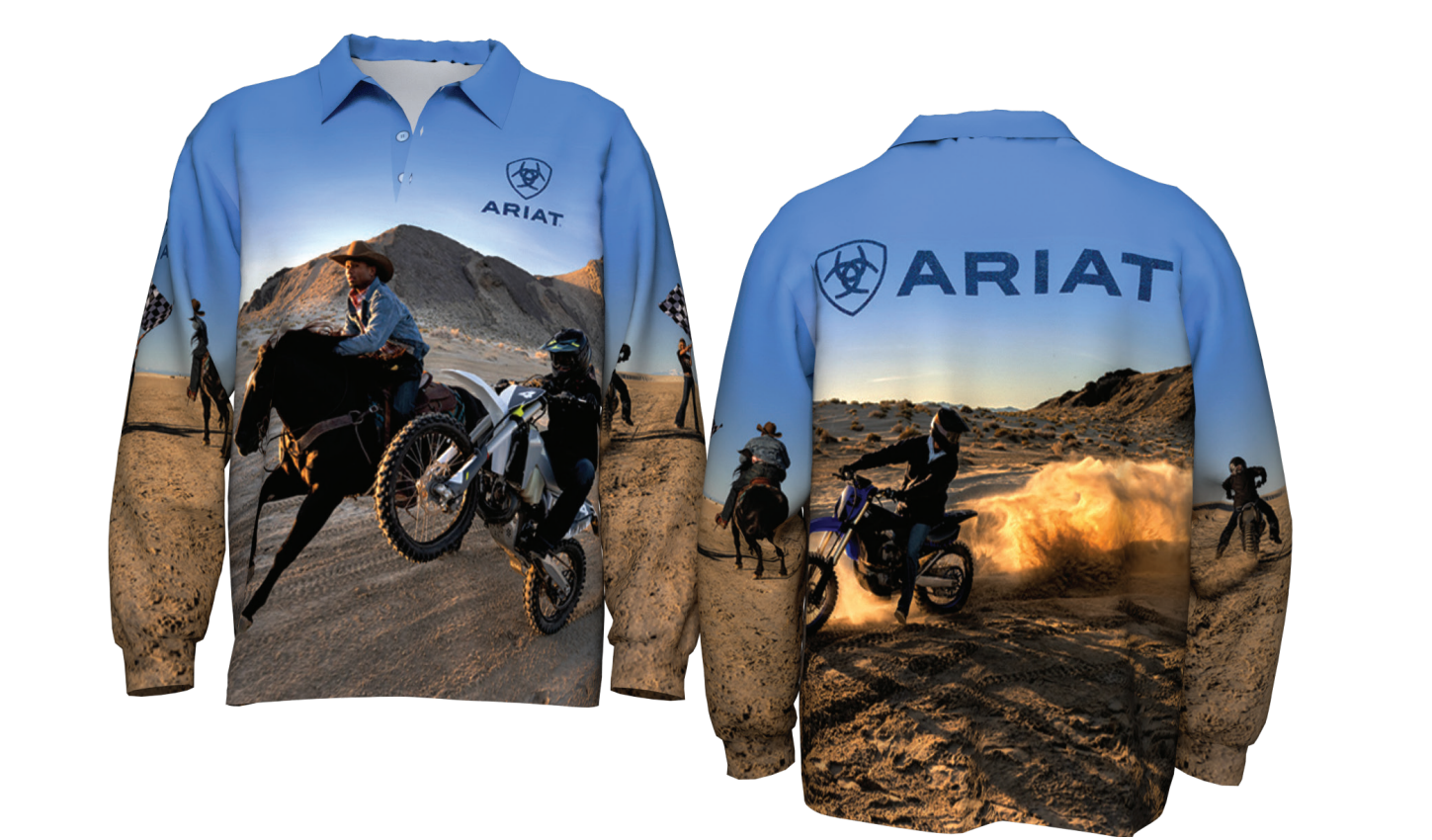 Ariat Unisex Fishing Shirt Lets Ride