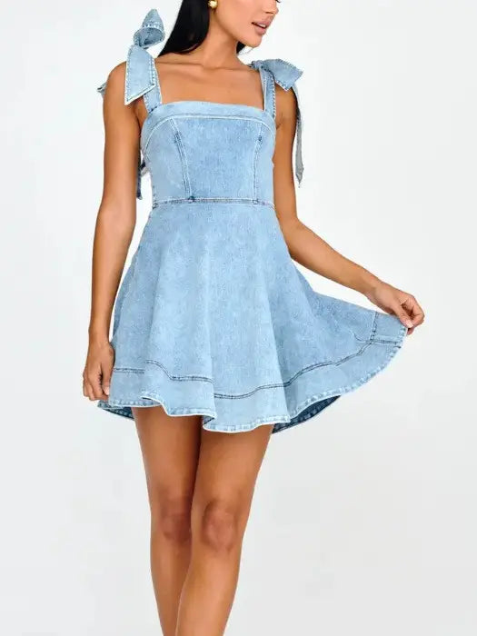 Stylish Halter Cowgirl Dress