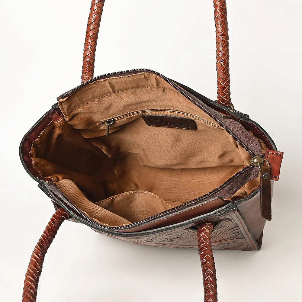 Ohlay Tote Genuine Leather Western Bag