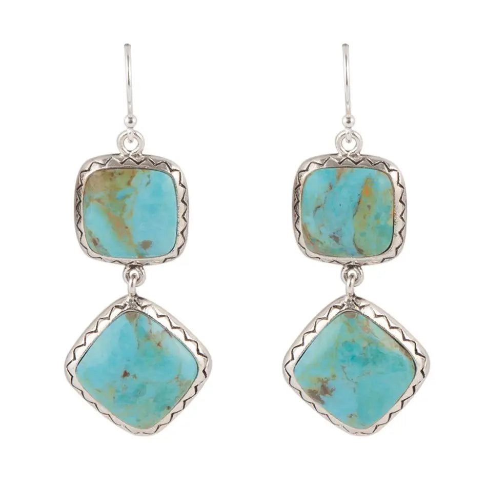 Drop Dead Gorgeous Turquoise Earrings