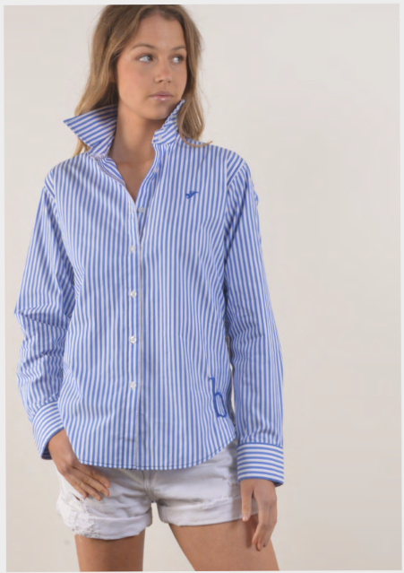 Bull Rush Penola Pinstripe Shirt - EOFY Sale