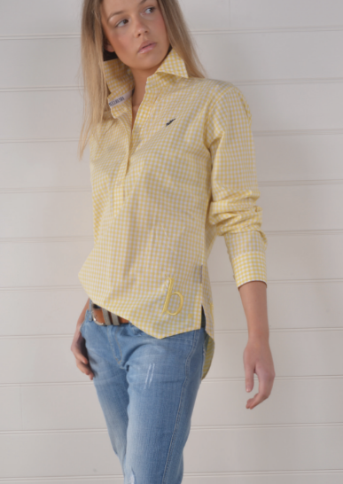 Bull Rush Seascape Blair Gingham Shirt