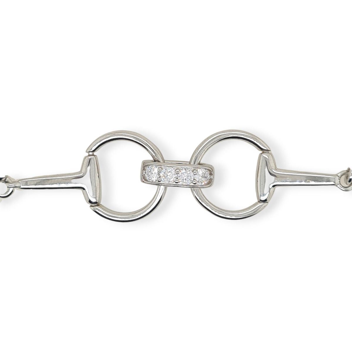 Mountain Creek Jewellery Bracelet Sterling Silver Snaffle Bit | Giftware - Jewellery | Saddleworld Ipswich