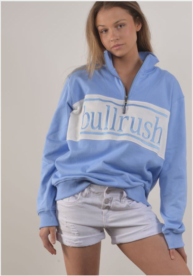 Bull Rush Womens Zip Sweat | Country Clothing - Ladies Winter | Saddleworld Ipswich