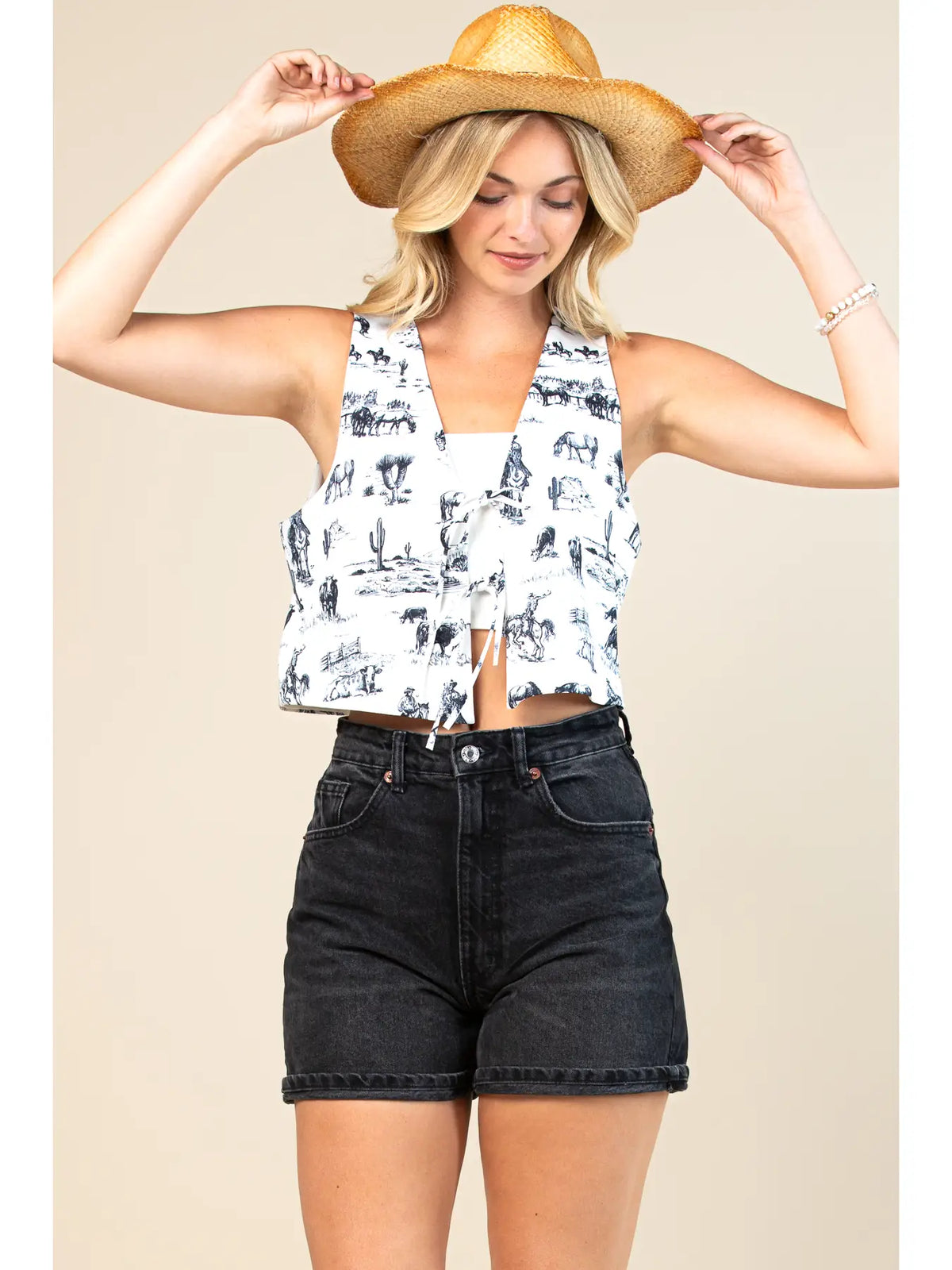 Bella Cowboy Friend Print Cowboy Print