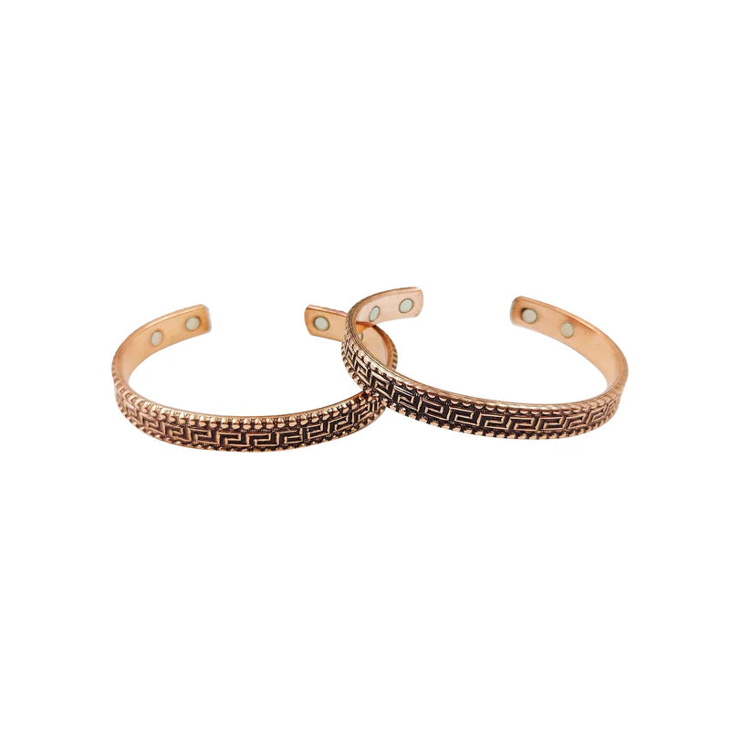 Ocean Copper Magnetic Bracelet - Handcrafted Wellness Accessoryu