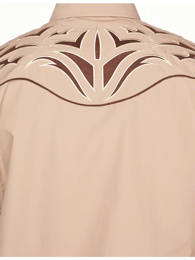 Rodeo Mens Western Embroidered Cowboy Outfit Shirts