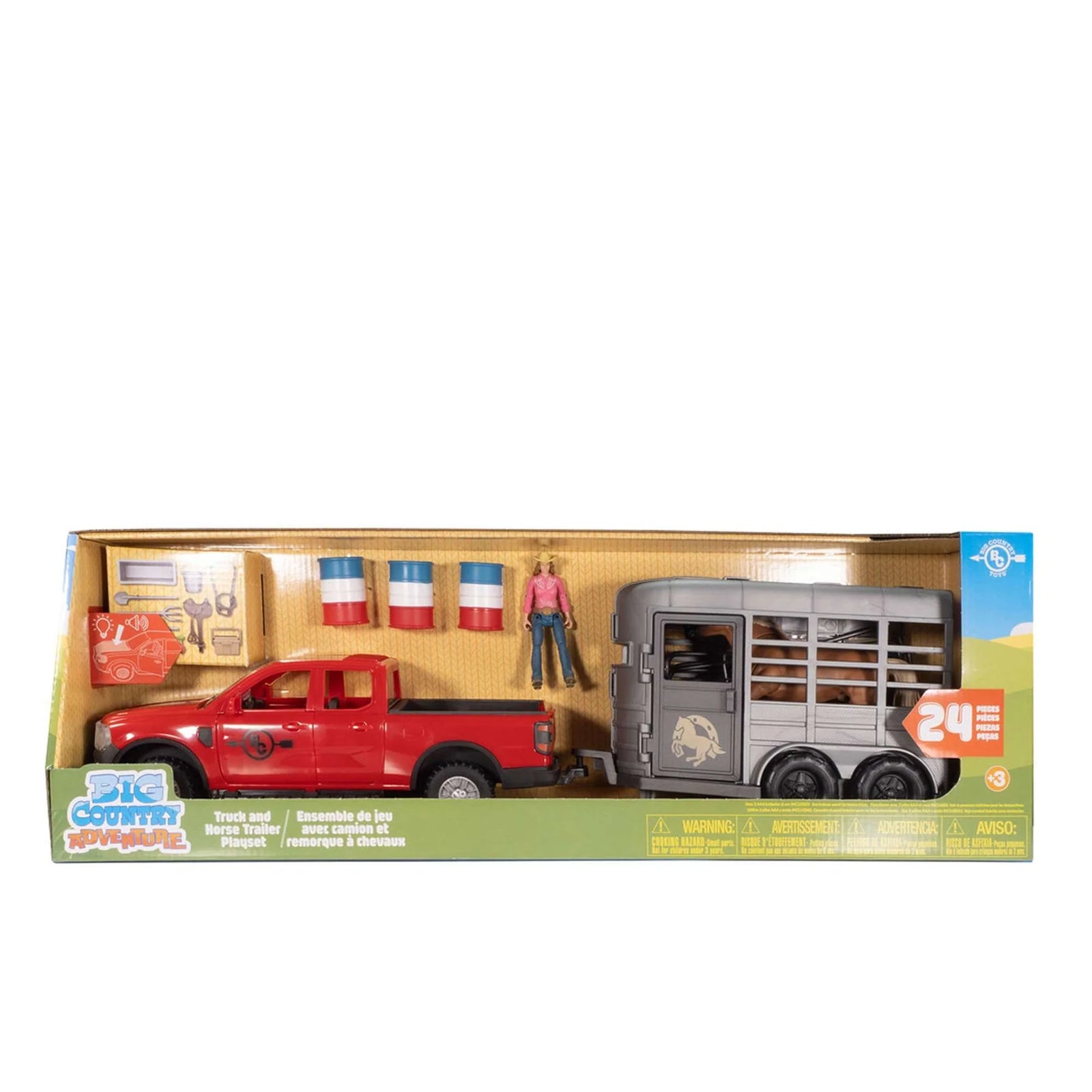 Big Country Toys 24 Piece Truck and Horse Trailer | Giftware - Toys | Saddleworld Ipswich