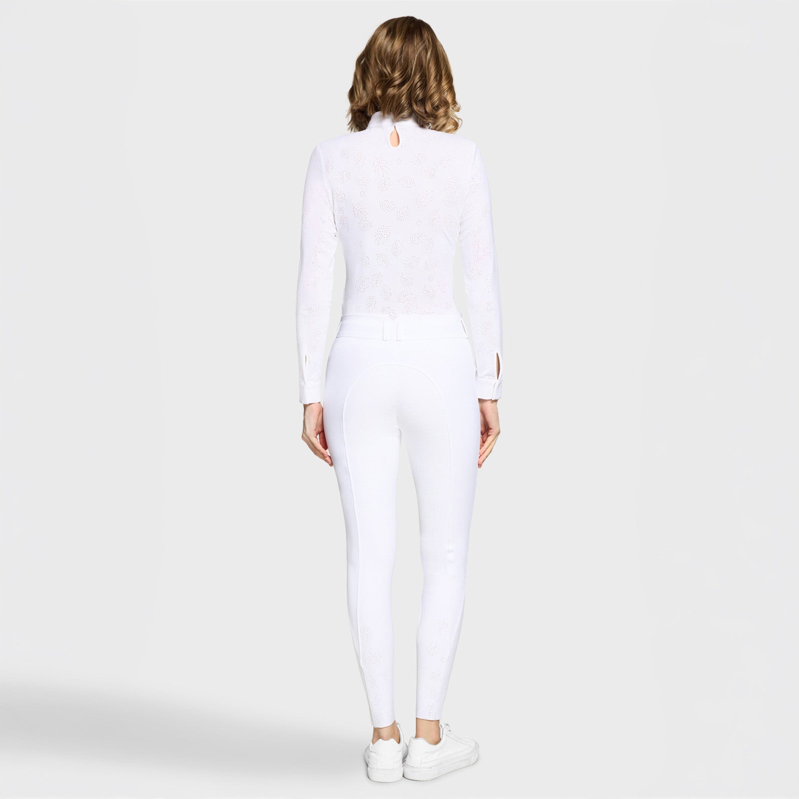 Samshield Delice Crystal Ferna Full Grip Breeches | Rider Wear - Breeches | Saddleworld ipswich