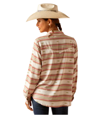 Ariat WMs Crowheart LS Shirt Desert Serape - Black Friday Sale