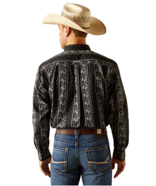 Ariat Mns Jared LS Shirt Black - Black Friday Sale