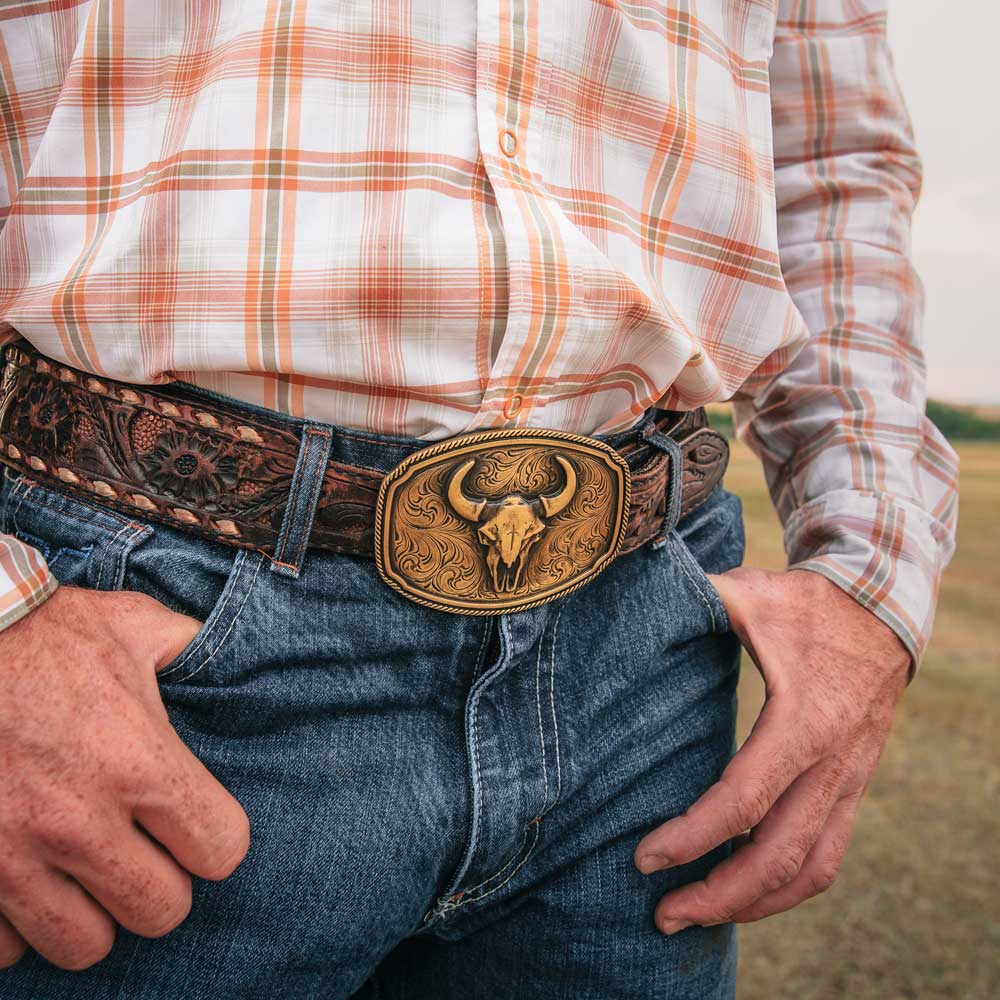 Attitude Belt Buckle - Wild | Country Clothing - Belt Buckle | Saddleworld Ipswich