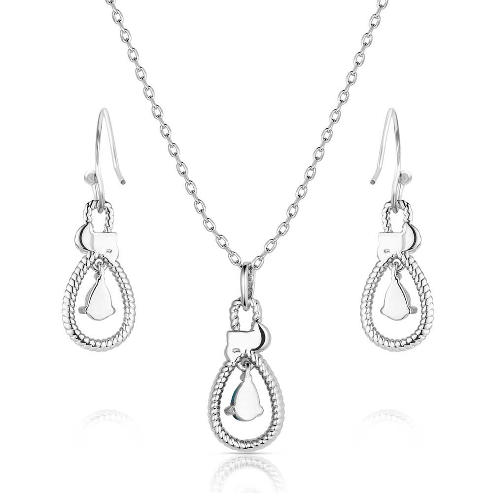 Montana Silversmith - Turquoise Drop Jewellery Set | Giftware - Jewellery | Saddleworld Ipswich