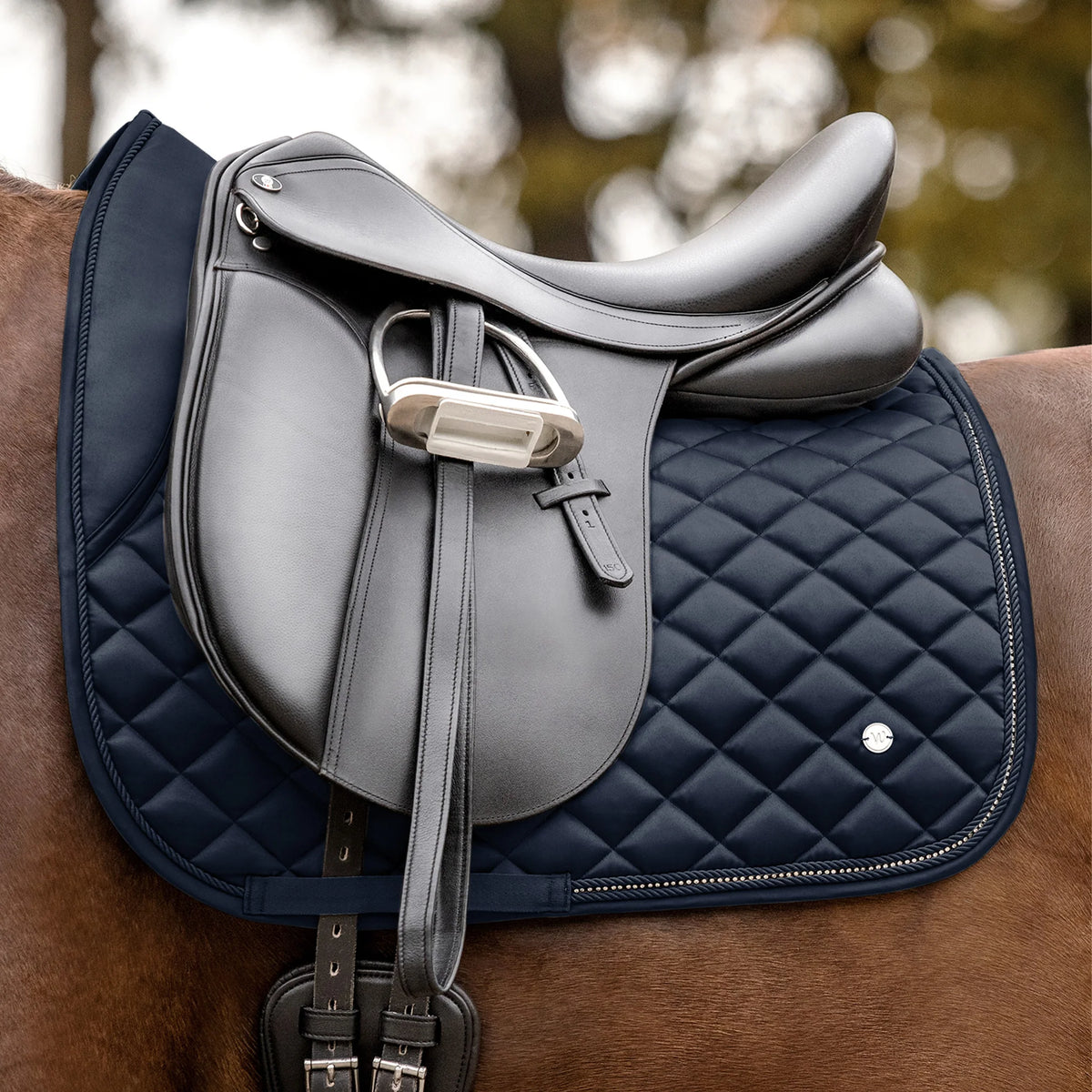 Waldhausen Saddle Pad Dressage Nepal Nightblue