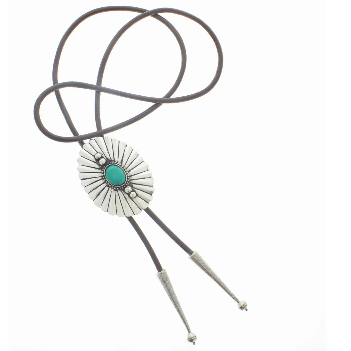 Concho Turquoise Bolo Tie