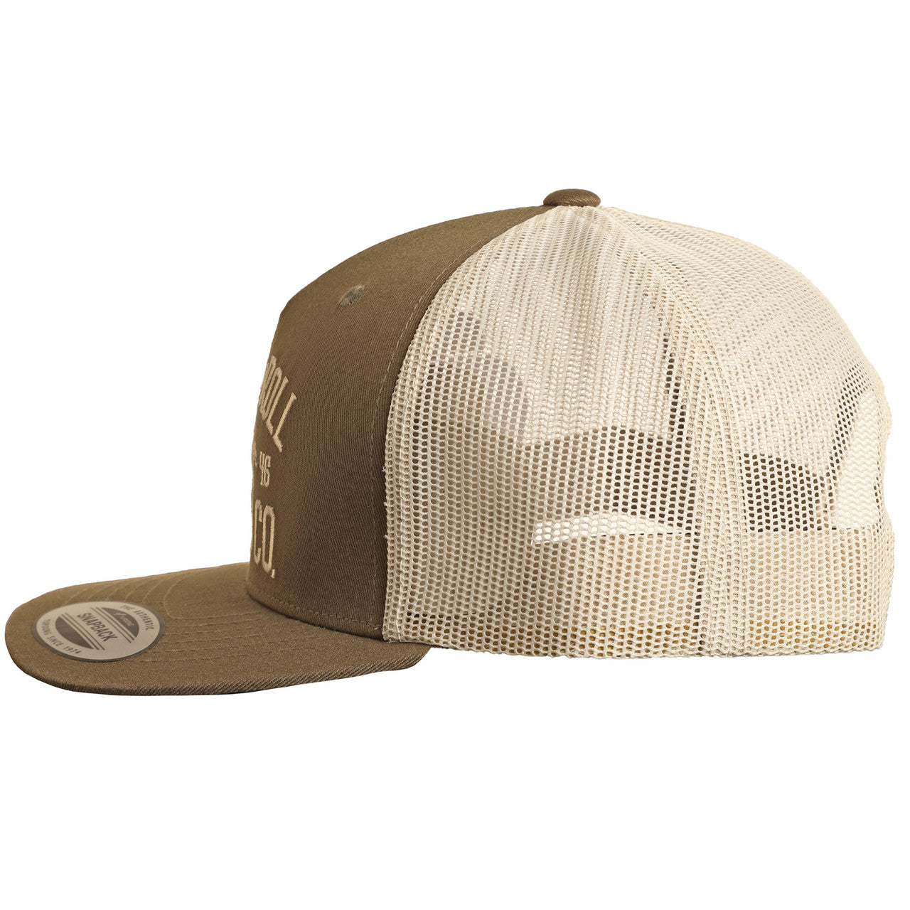 Rock and Roll Flat Trucker Cap