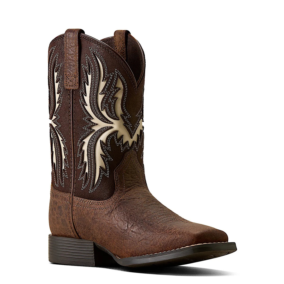 Ariat Kds Driftwood WST Earth/Royal Chocolate