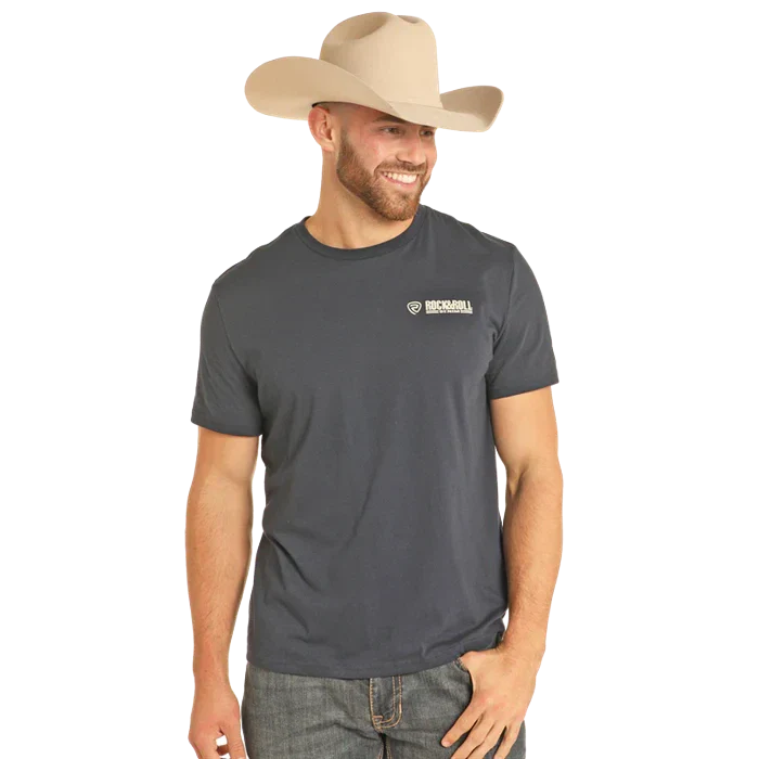 Rock and Roll Cowboy T Shirt - Black Friday Sale