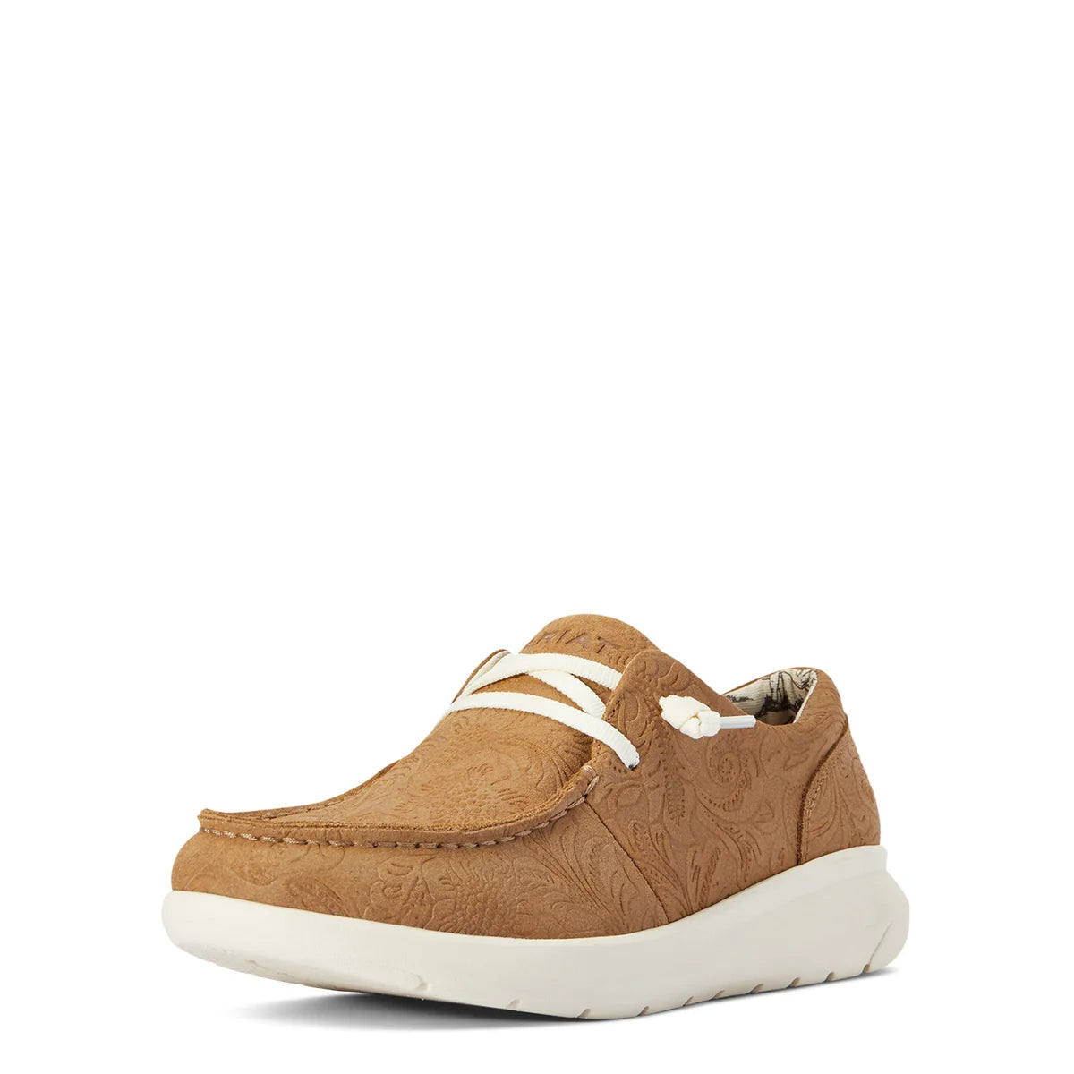 Saddleworld Ipswich | BOOTS ARIAT LADIES | Ariat Wms Hilo Tan Floral Emboss 